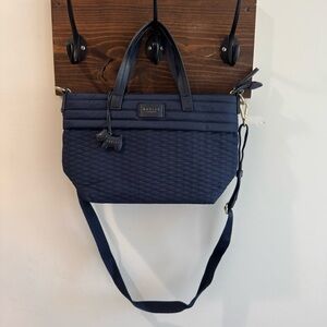 Radley London Penton‎ Mews Medium Zip-Top Multiway Grab Bag Navy
